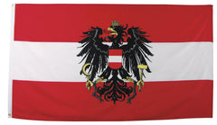 Drapel Austria MFH - Polyester, Ochiuri metalice