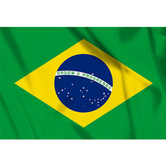 Drapel Brazilia Diverse - Afișează Mândria Națională Durabil