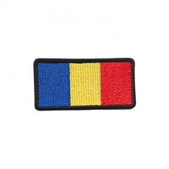 Drapel România Forțele Aeriene – 7x 3,5 cm - contur negru