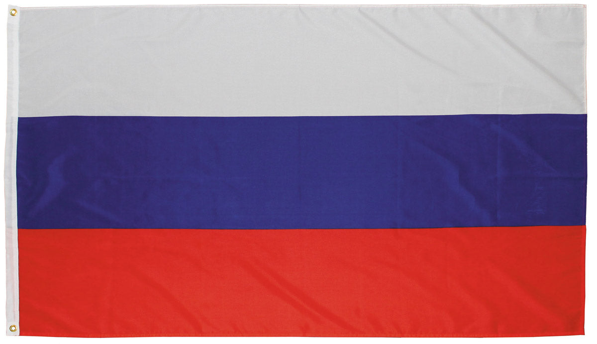 Drapel Rusia Multicolor MFH - Bandă ranforsare, Ocheți metalici
