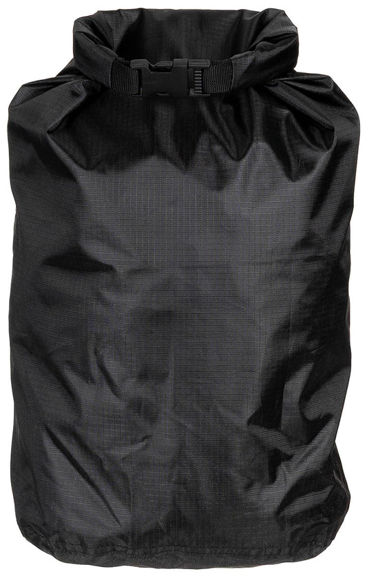 Drybag Packsack Negru MFH - 10L, Impermeabil