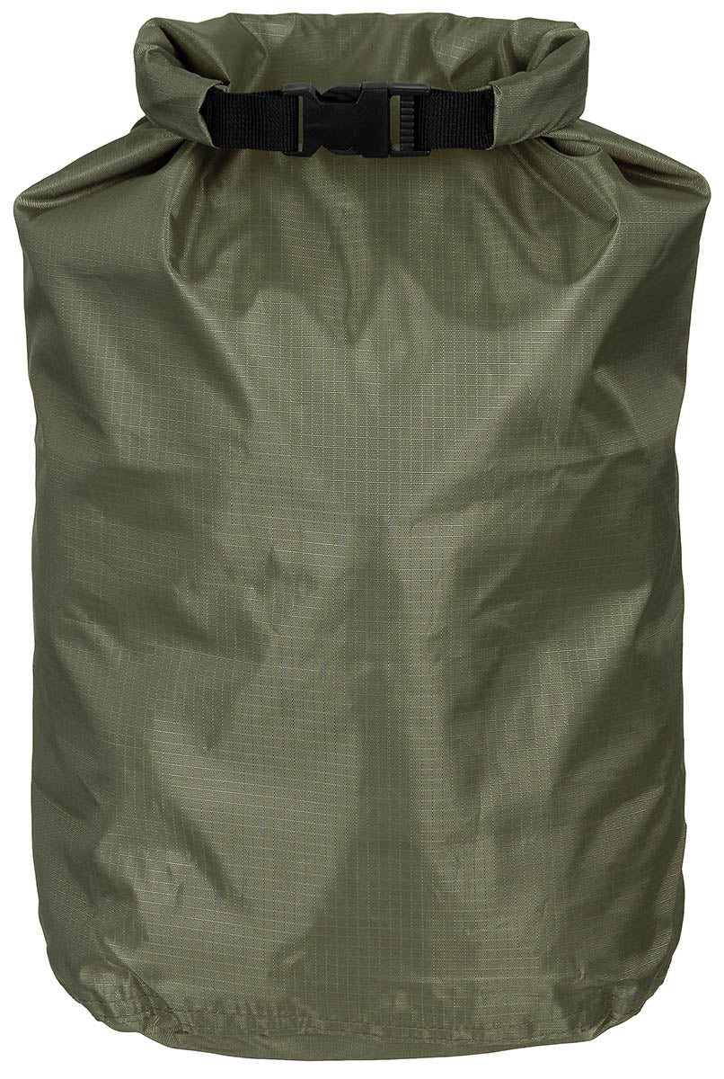 Drybag Sac Etans 10L Oliv MFH - Rip-Stop, Impermeabil