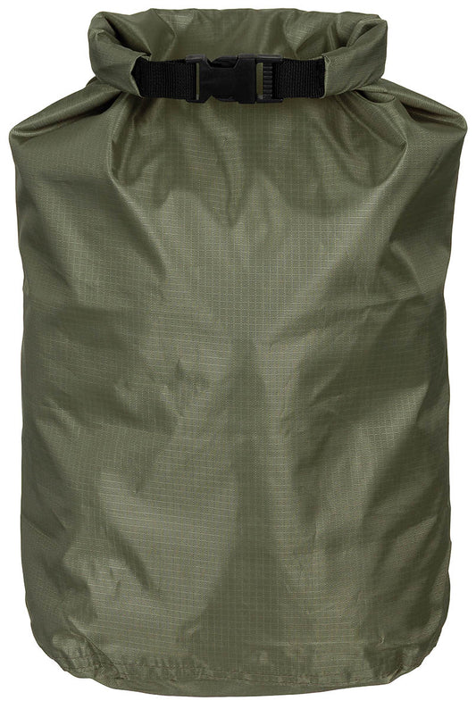 Drybag Sac Etans 10L Oliv MFH - Rip-Stop, Impermeabil