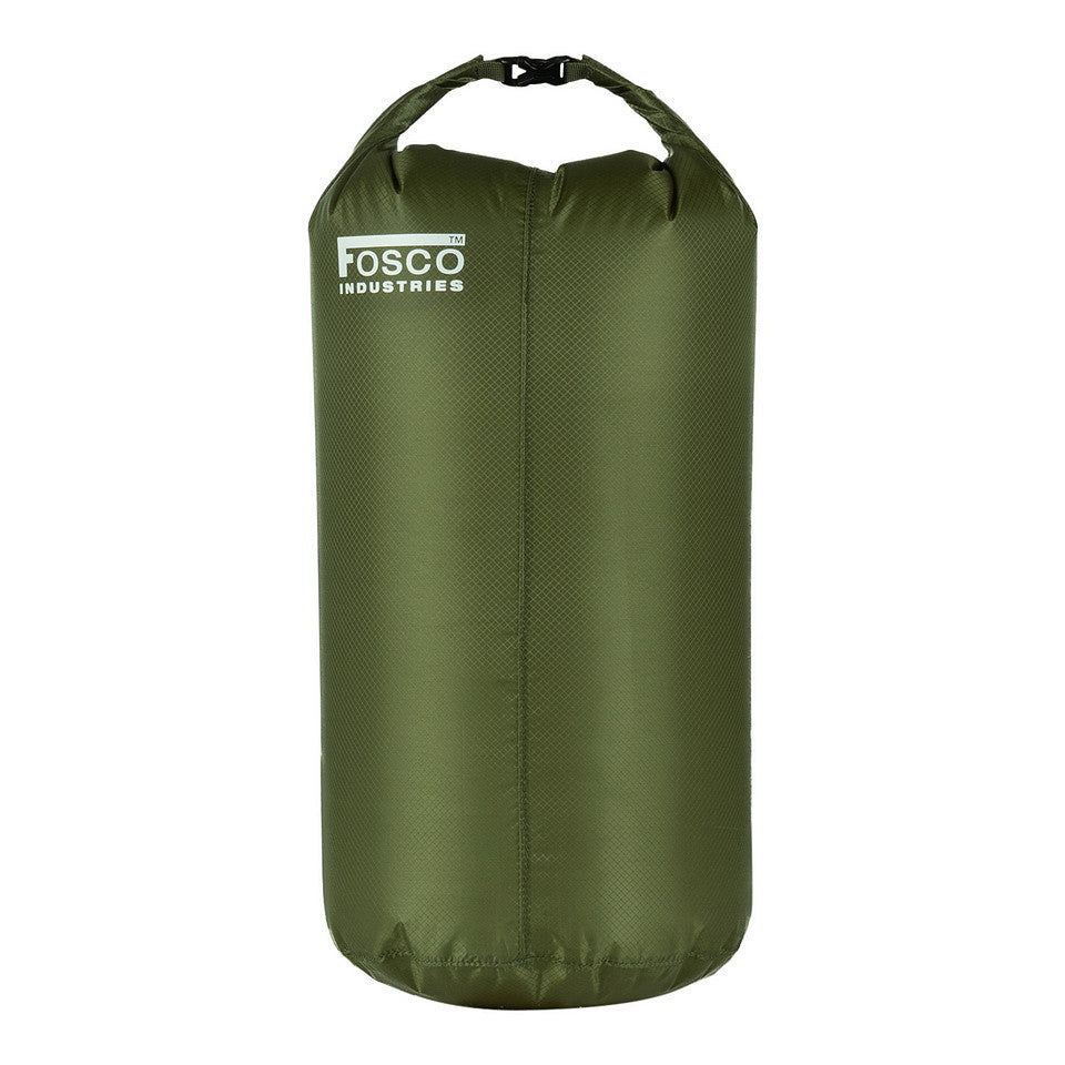 Drysack 20L Lichtgewicht 30D Ripstop Nylon Verde - Protecție Impermeabilă Ultra-Ușoară