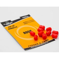 Dumbells Pop-Up ARROW INT. Roșu - 6/8mm, Atractivitate Maximă