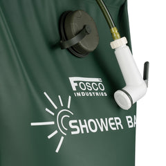 Duș Portabil Camping Premium 15L Verde - Igienă Impecabilă Off-Grid