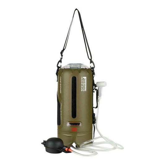 Duș Portabil Outdoor Buitendouche 12L Verde - Igienă Maximă Oriunde