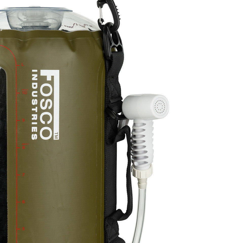 Duș Portabil Outdoor Buitendouche 12L Verde - Igienă Maximă Oriunde