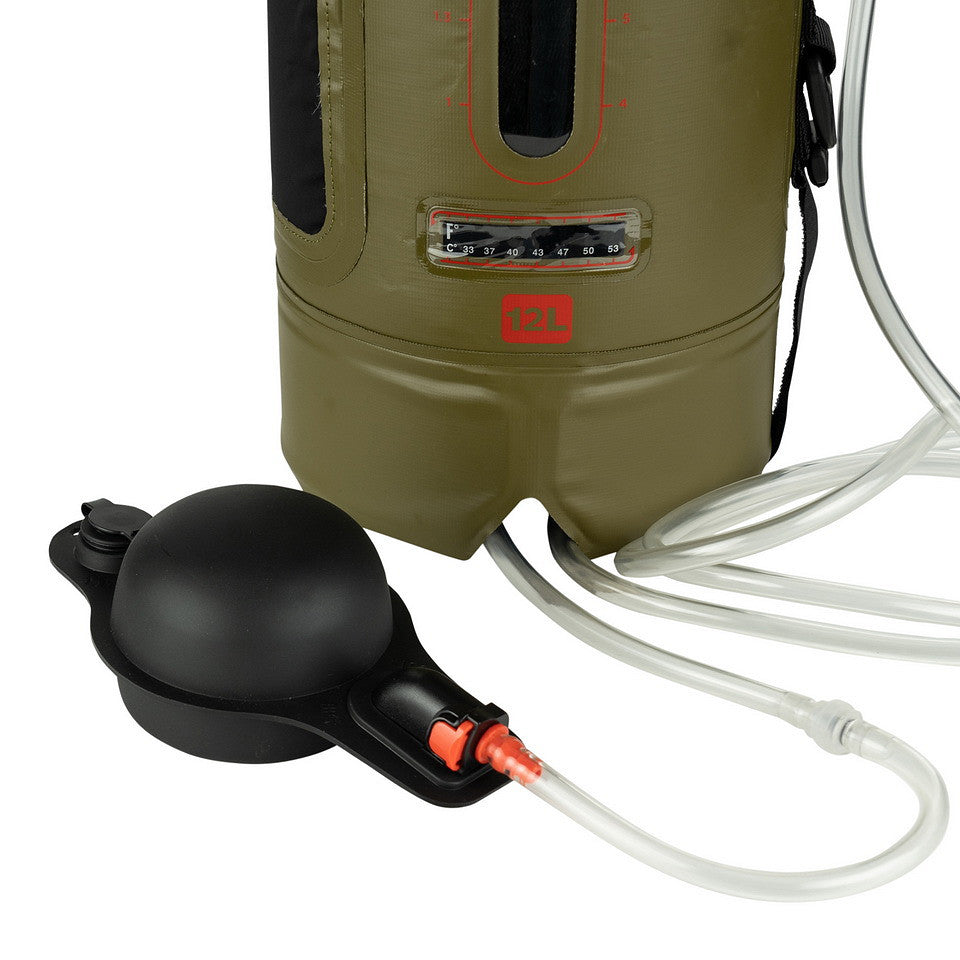 Duș Portabil Outdoor Buitendouche 12L Verde - Igienă Maximă Oriunde