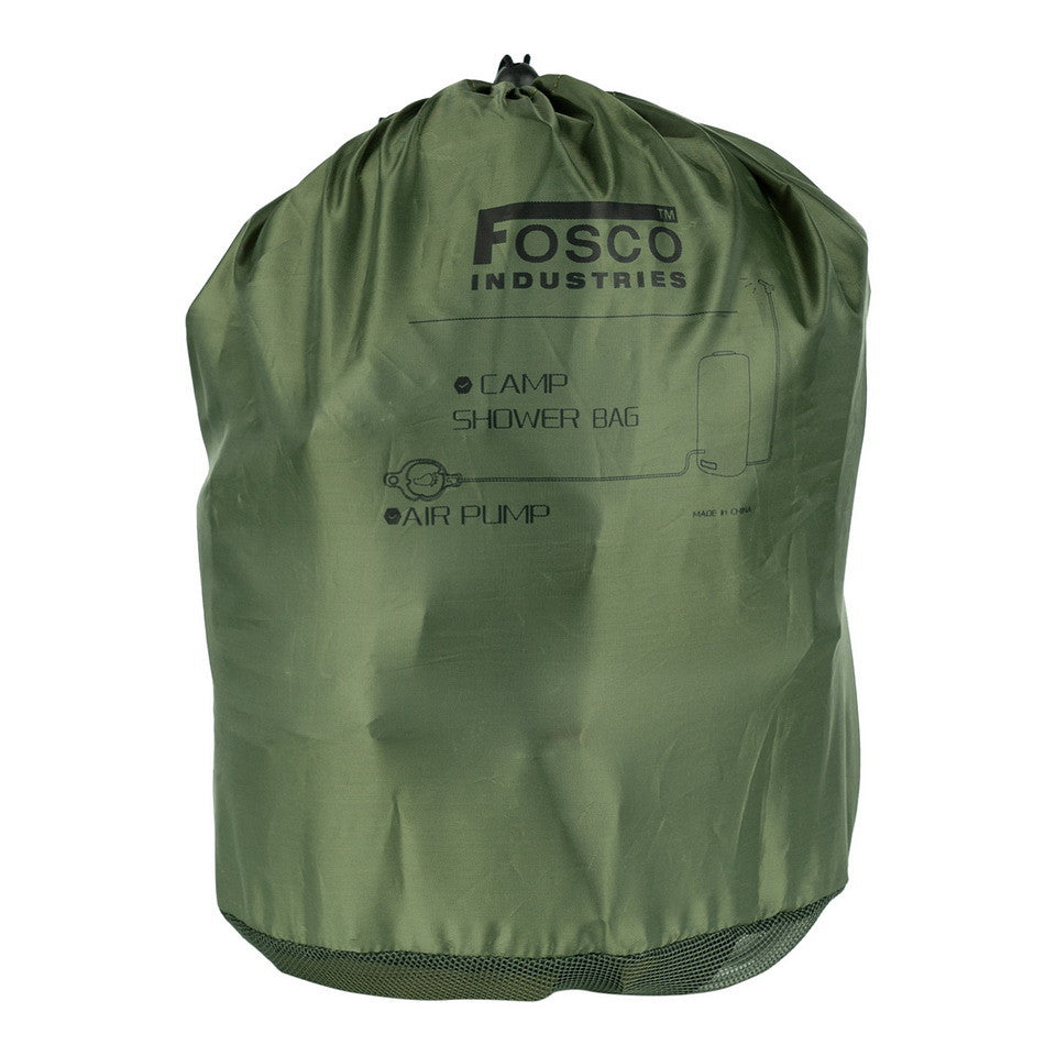 Duș Portabil Outdoor Buitendouche 12L Verde - Igienă Maximă Oriunde