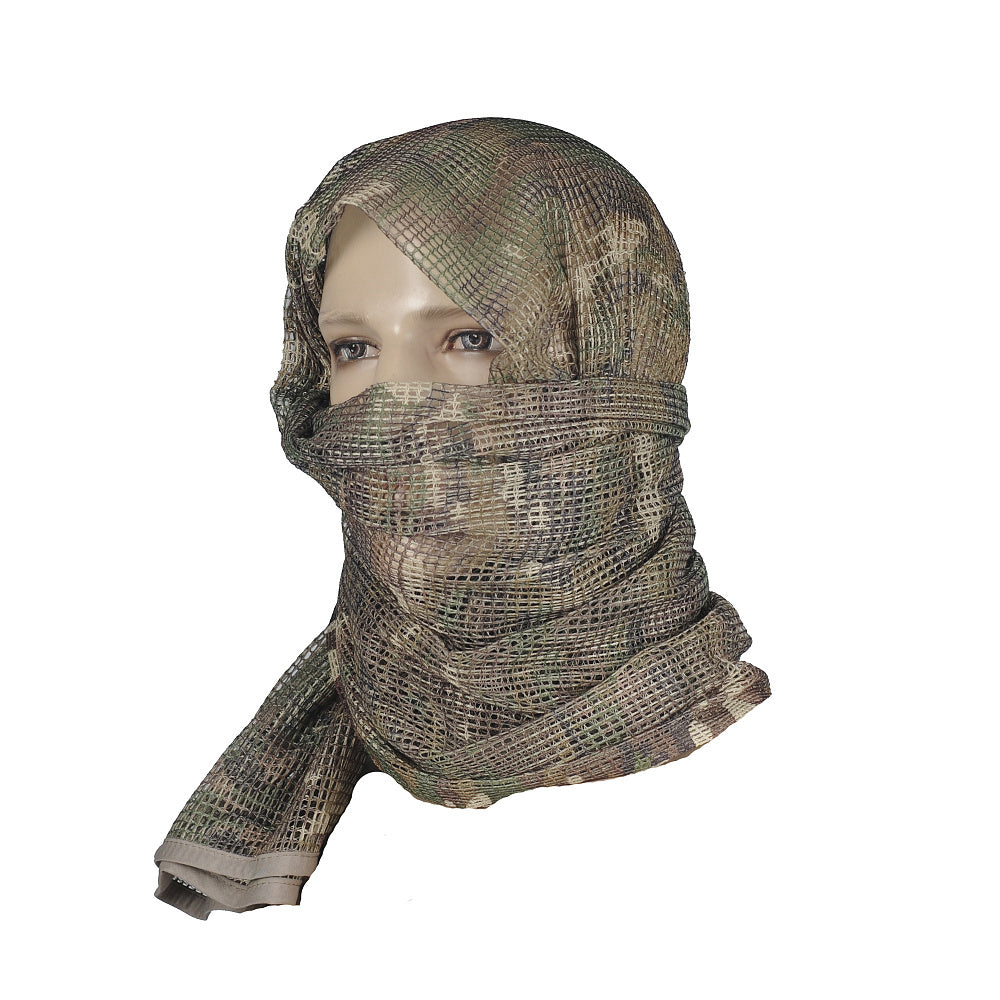 Eșarfă Multifuncțională Tip Plasă M-Tac - Camuflaj Tactică
