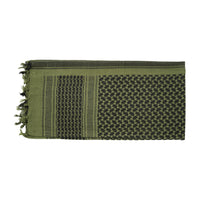 Eșarfă Shemagh M-Tac - Olive/Negru, Bumbac 100%
