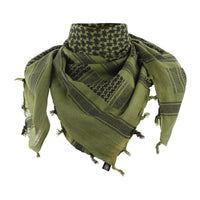 Eșarfă Shemagh M-Tac - Olive/Negru, Bumbac 100%