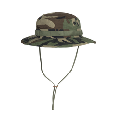 Pălărie Boonie Helikon-Tex Polycotton Ripstop Woodland