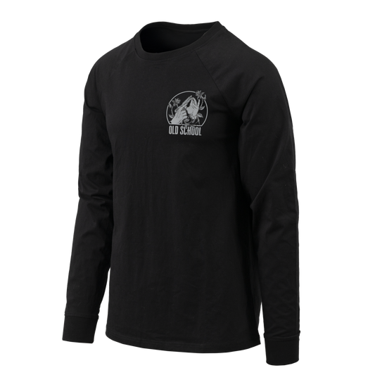 Tricou Mânecă Lungă Helikon-Tex Old School Press Check Negru