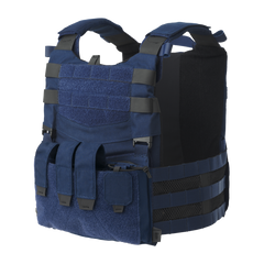 Set Vestă Tactică Helikon-Tex Guardian Law Enforcement Sentinel Blue Modulabilitate MOLLE/PALS