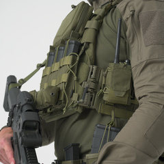 Panouri Laterale Tactice Helikon-Tex Guardian Cummerbund Quick Release Negru MOLLE/PALS