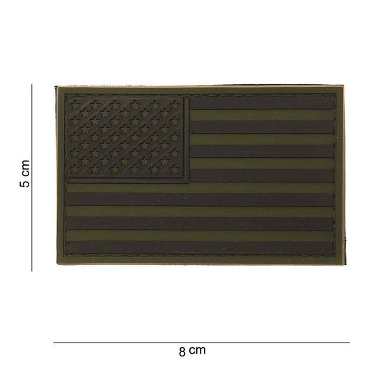 Ecuson 3D PVC USA Subdued Tactical Gear - Afirmă Identitatea