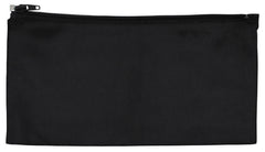Ecuson Brodat Spate Jachetă 27x13cm Negru MFH - 100% Nailon, Cu Fermoar