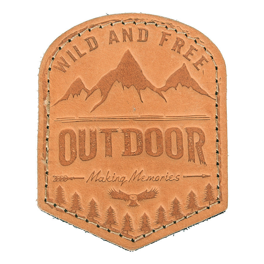 Ecuson Piele Embleem Outdoor #15080 - Stil Tactic Autentic