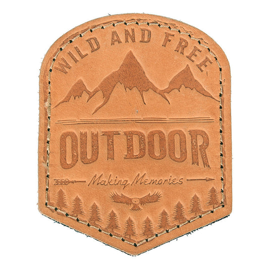 Ecuson Piele Embleem Outdoor #15080 - Stil Tactic Autentic