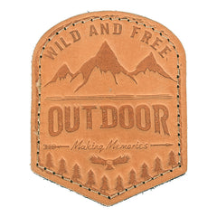 Ecuson Piele Embleem Outdoor #15080 - Stil Tactic Autentic