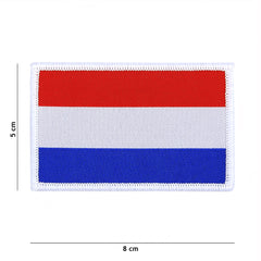 Ecuson Tactice Vlag Nederland #7129 - Identificare Autentică Detaliată