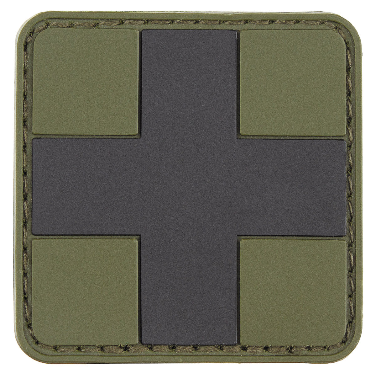 Ecuson Velcro "FIRST AID" oliv-schwarz MFH - 3D, Cauciuc