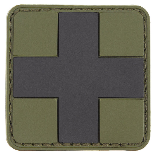 Ecuson Velcro "FIRST AID" oliv-schwarz MFH - 3D, Cauciuc