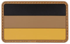 Ecuson Velcro Germania 3D Desert MFH - Cauciuc, 8x5 cm