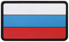 Ecuson Velcro Rusia 3D MFH - Cauciuc, 8x5 cm