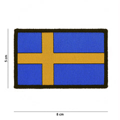 Ecuson Vlag Suedia #7135 - Detalii Excepționale, Fixare Sigură
