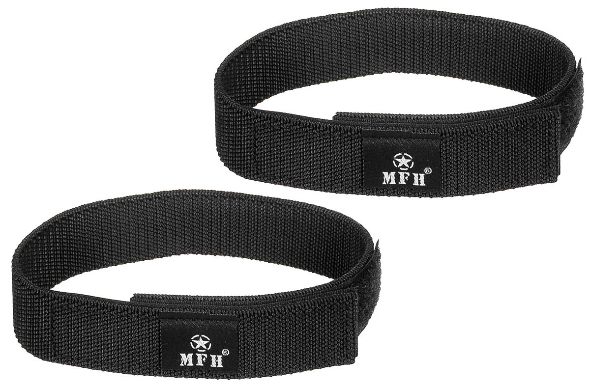 Elastic pentru pantaloni cu scai Negru MFH - 38cm, 2.5cm