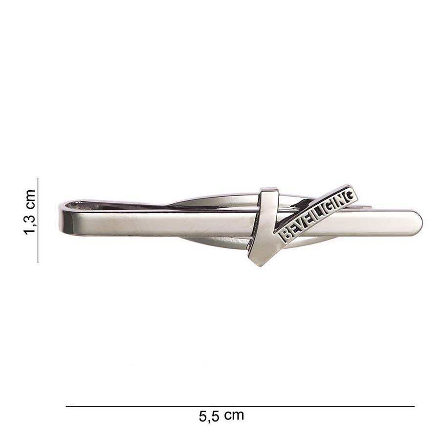 Element Siguranță Cravată Dasspeld #2021 Zilver/Chrome - Ținută Impecabilă, Fără Compromis