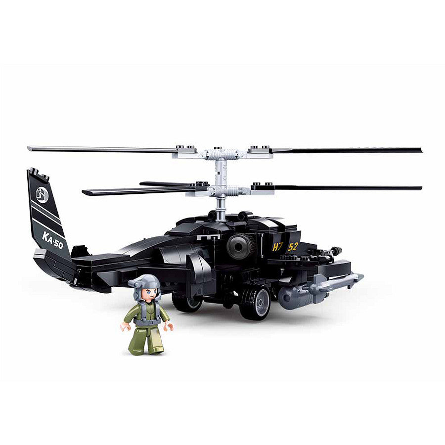 Elicopter Combat Sluban M38-B0752 - Construiește-ți Dominația Aeriană