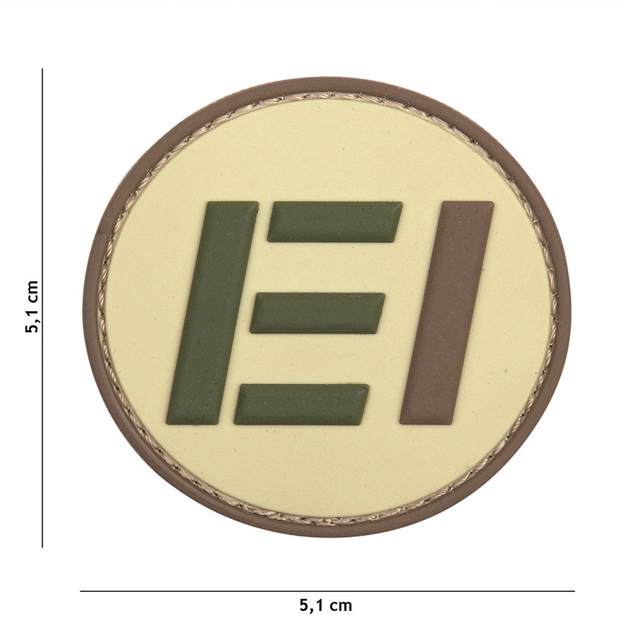 Embleem 3D Esercito EI Coyote - Identitate Tactică Autentică