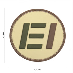 Embleem 3D Esercito EI Coyote - Identitate Tactică Autentică