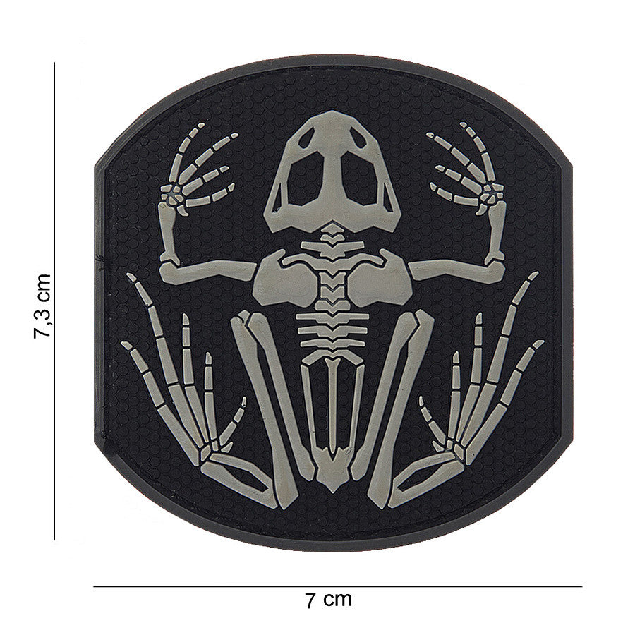 Embleem 3D PVC *1 Frog Skeleton #14006 - Marchează-ți Prezența
