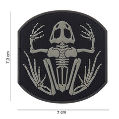 Embleem 3D PVC *1 Frog Skeleton #14006 - Marchează-ți Prezența