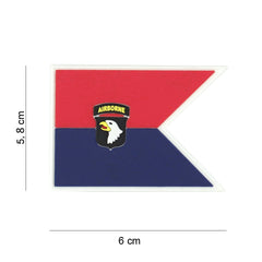 Embleem 3D PVC 101st Airborne guide #19069 - Simbol de Elită și Durabilitate
