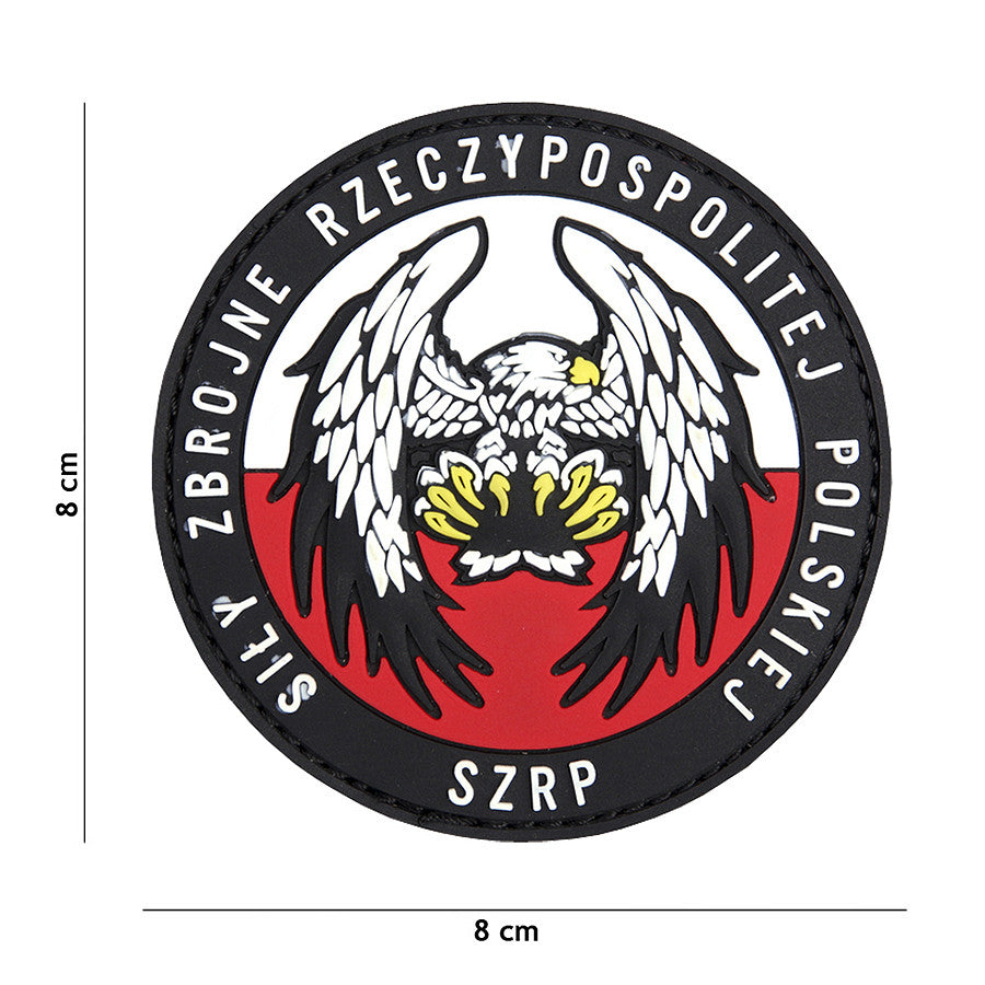 Embleem 3D PVC #2086 SZRP - Afirmă-ți Identitatea Tactică
