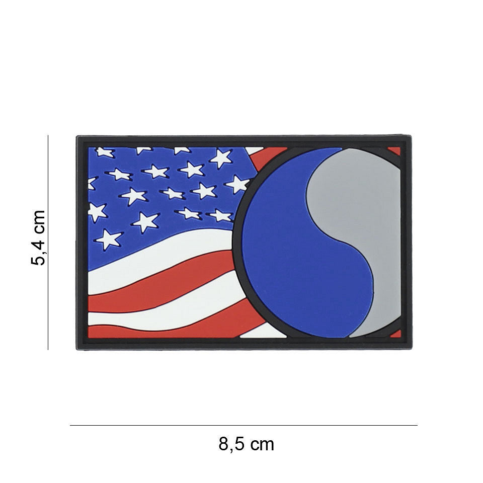 Embleem 3D PVC 29th Infantry Vlag - Afirmă-ți Identitatea