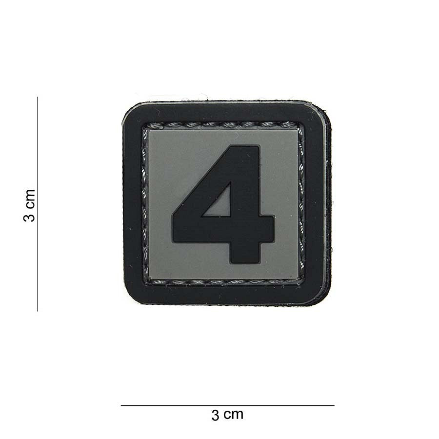 Embleem 3D PVC 4 - Personalizare Tactică de Vârf