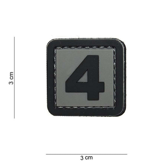 Embleem 3D PVC 4 - Personalizare Tactică de Vârf