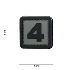 Embleem 3D PVC 4 - Personalizare Tactică de Vârf