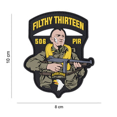 Embleem 3D PVC 506 PIR Filthy Thirteen - Afirmă-ți Identitatea Tactică