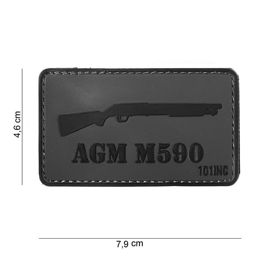 Embleem 3D PVC AGM M590 Design Tactical - Afirmă-ți Identitatea Tactică