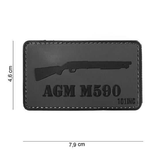 Embleem 3D PVC AGM M590 Design Tactical - Afirmă-ți Identitatea Tactică