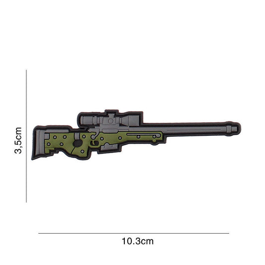 Embleem 3D PVC AI AW-50 - Identificare Tactică Durabilă