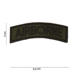 Embleem 3D PVC Airborne #11161 - Afirmă-ți Spiritul Aeropurtat